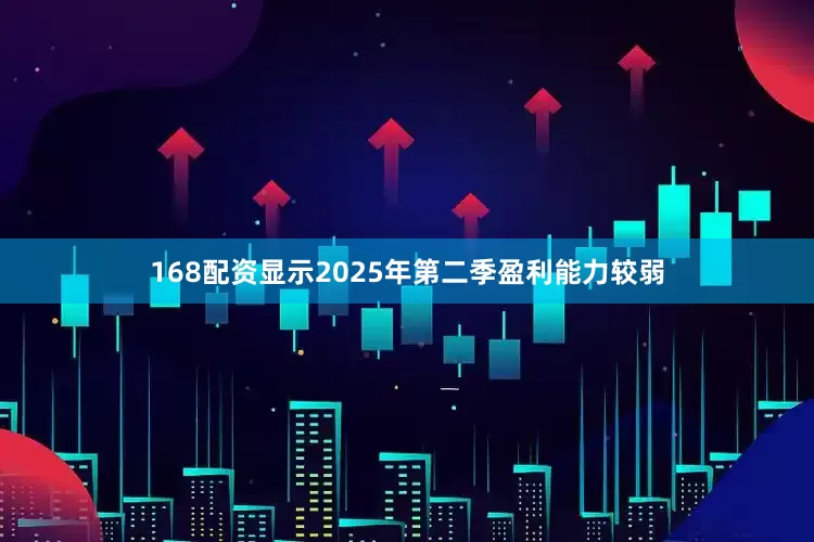168配资显示2025年第二季盈利能力较弱